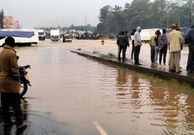 File image of flooded roads after heavy downpour in Nairobi, Kenya