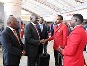President William Ruto conducted an impromptu inspection at the Jomo Kenyatta International Airport (JKIA) on Monday evening August 21, 2023