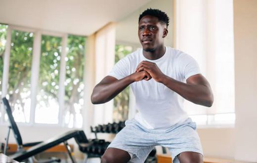 Man working out