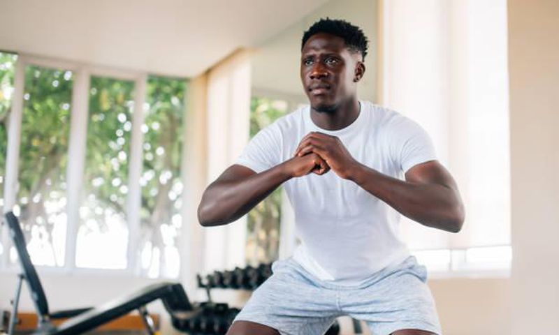 Man working out