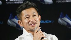Former Japan striker Kazuyoshi Miura, who turns 50 next month, has renewed his contract with Yokohama FC, stretching his record as the oldest Japanese to play professional football