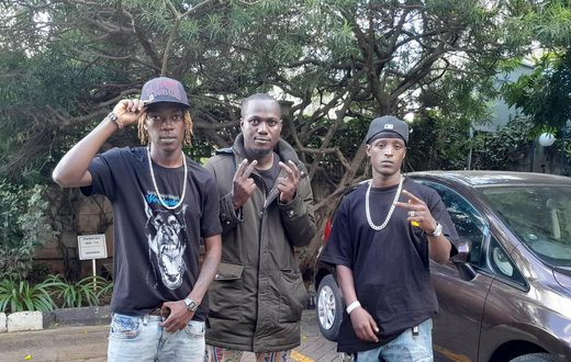 Rapper Kalasinga and Buruklyn Boyz