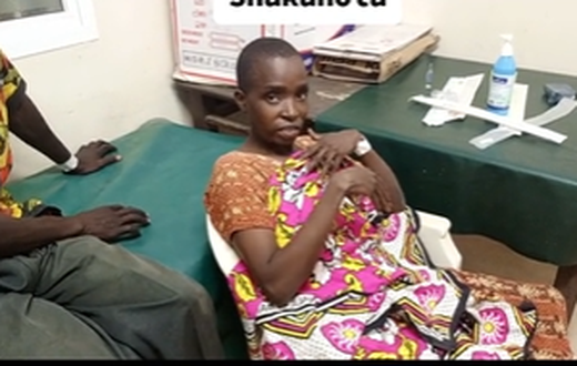 Image of woman who wants to go back to Shakahola