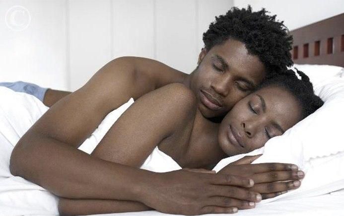 Couple sleeping