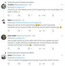 A screenshot of Kenyans narrating their experiences after encoutering slight shock caused by static electricity