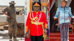 Kenya's third President Uhuru Kenyatta