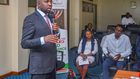Roads CS Kipchumba Murkomen speaks during a public participation session on July 8, 2024