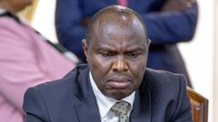 Chief of Staff and Head of Public Service Felix Koskei during a Cabinet meeting on July 18, 2023
