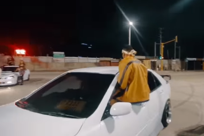 Alikiba's stunt during music video shoot