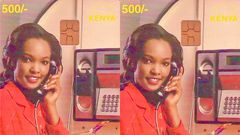 A collage of Emma Too in a 1997 advert by KPTC. | Photo credit: Emma Too Instagram