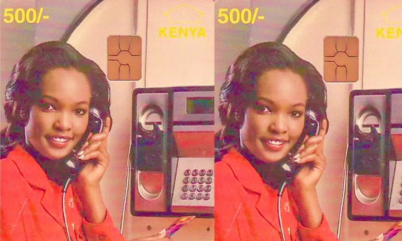 A collage of Emma Too in a 1997 advert by KPTC. | Photo credit: Emma Too Instagram