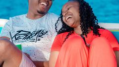 Abel Mutua and his wife Judy Nyawira