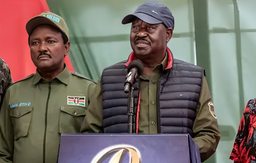 File image of Raila Odinga with Kalonzo Musyoka