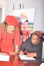 Priscilla Gakuru 'Wa Imani' with Keshine Investment Director Keziah Njuguna