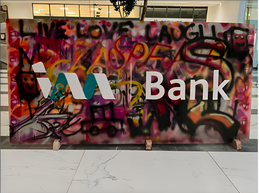 Kenya's most collaborative art piece, sponsored by I&M Bank at the Pulse Influencer Awards 2023