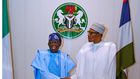 President Muhammadu Buhari and President-elect, Asiwaju Bola Tinubu. [Facebook:BuhariSallau]