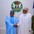 President Muhammadu Buhari and President-elect, Asiwaju Bola Tinubu. [Facebook:BuhariSallau]