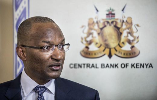 Patrick Njoroge, governor of Kenya's central bank, speaks during a news conference at the central bank headquarters in Nairobi, Kenya, on Tuesday, Sept. 19, 2017. Photographer: Luis Tato/Bloomberg via Getty Images