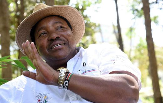 Former Kiambu Governor Ferdinand Waititu during a past interview