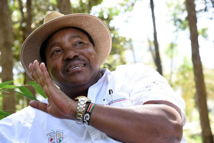 Former Kiambu Governor Ferdinand Waititu during a past interview