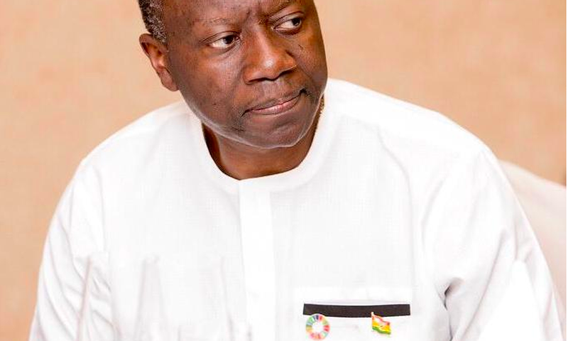 Ghana's Finance Minister, Ken Ofori-Atta.