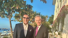 Najib Balala and former UK Prime Minister Tony Blair