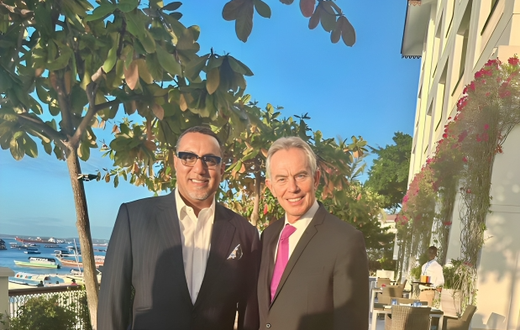 Najib Balala and former UK Prime Minister Tony Blair