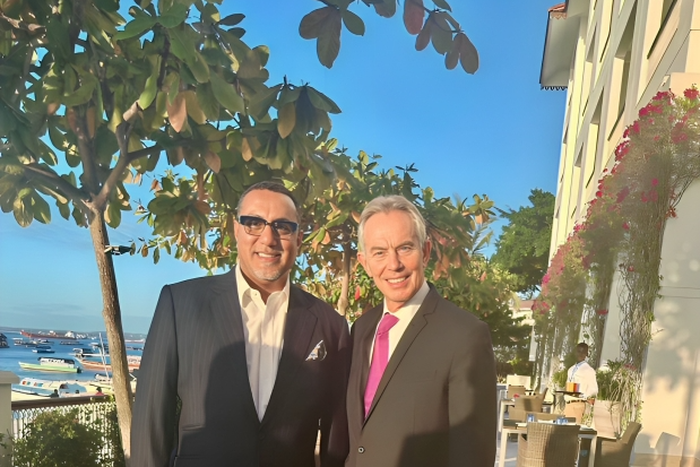 Najib Balala and former UK Prime Minister Tony Blair
