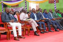 President William Ruto and other congregants attending a Sunday service at Revival Sanctuary of Glory Church, Riruta Satellite, Dagoreti South, Nairobi County on October 22, 2023