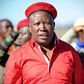 EFF leader and South African MP Julius Malema