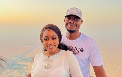 Kennedy Rapudo with Amber Ray