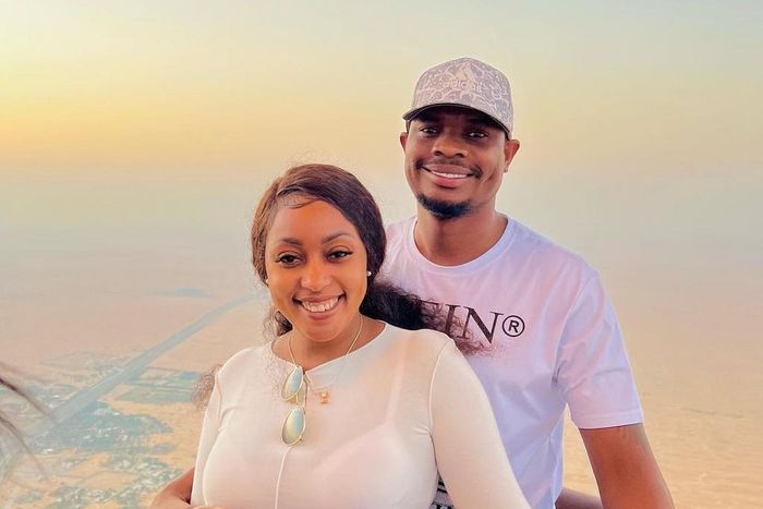 Kennedy Rapudo with Amber Ray