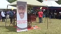 The late Eric Kayioni Shieni, one of the protestors who was tragically shot during the Finance Bill protests on June 18, 2024, laid to rest in Olulunga, Narok South