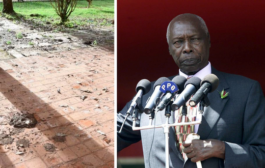 Section of Moi's forgotten 'mini state lodge' in Kabarnet turned into village cow shed