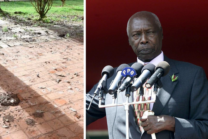 Section of Moi's forgotten 'mini state lodge' in Kabarnet turned into village cow shed