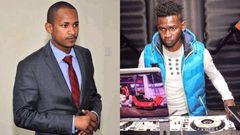 File image of Embakasi East MP Babu Owino and DJ Evolve
