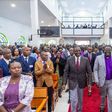 President William Ruto at a Church service at Africa Gospel Church in Chebango, Bomet County.