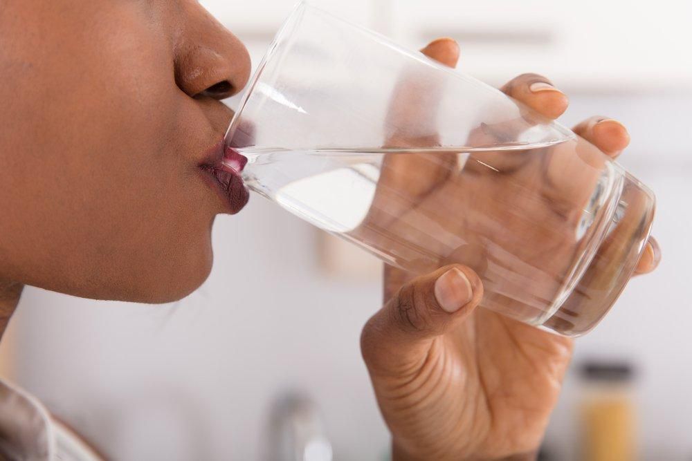 Drinking water for weight loss