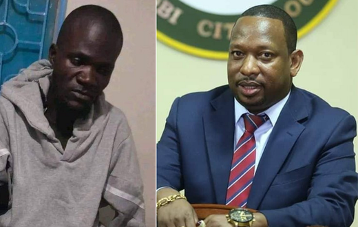 Nuru Okanga and Mike Sonko