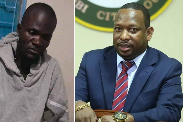 Nuru Okanga and Mike Sonko