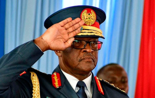 Chief of Defence Forces General Francis Ogolla