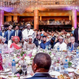 Dignitaries attending the wedding of ythe daughter of Africa's richest man, Aliko Dangote