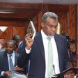 Noordin Haji during his vetting in the National Assembly on May 30, 2023