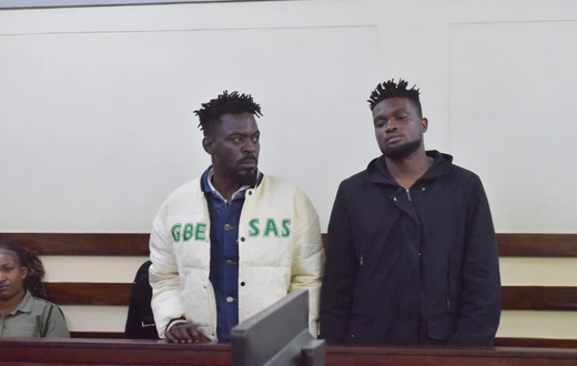 William Ovie Opia and Johnbull Asbor were arraigned in court on January 22, 2024
