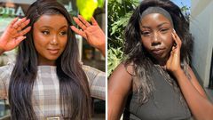 A collage of Kate Actress and Chebet Ronoh