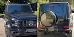Hassan Joho's black 2020 Mercedes Benz G63