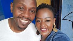 DJ Krowbar and his wife Wanjiru Karumba