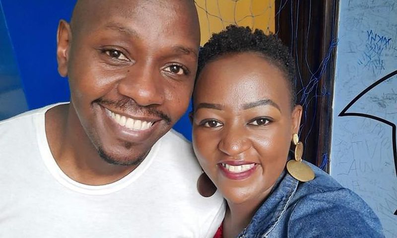 DJ Krowbar and his wife Wanjiru Karumba