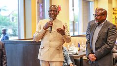 President William Ruto visited Swahili Village in New Jersey, a Kenyan restaurant run by businessman Kevin Onyona on September 17, 2023