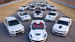 Lined up cars